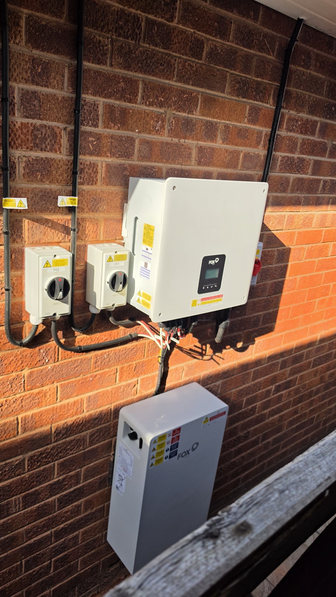 PowerHaus battery and inverter installation